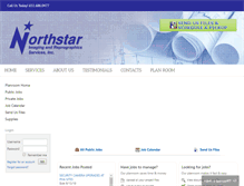 Tablet Screenshot of northstarplanroom.com